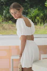 Henri Dress - White