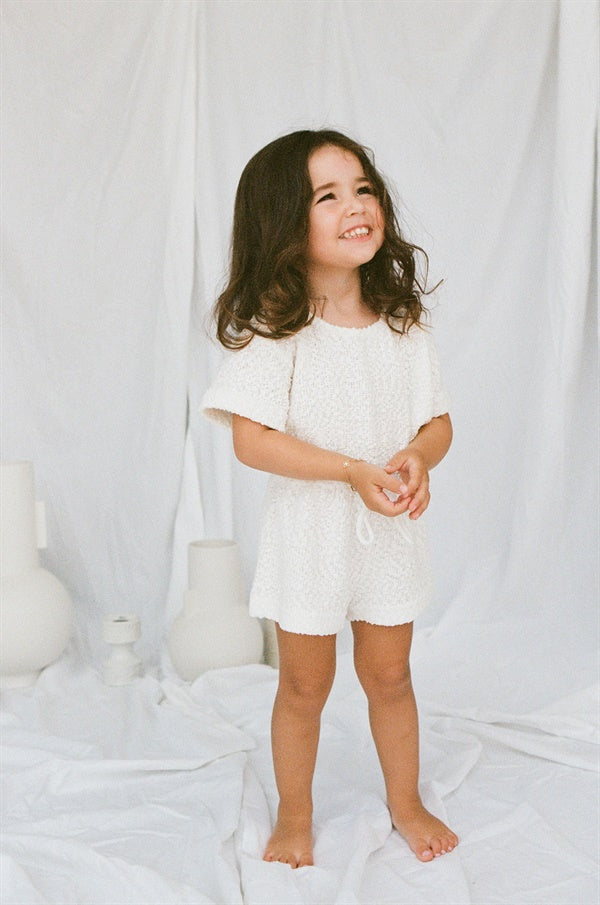 East Mini Playsuit - Cloud