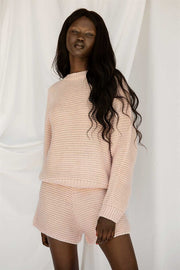 Noelle Knit Sweater - Pink