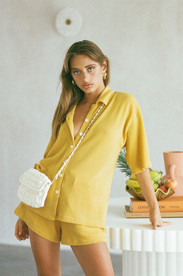 Kase Top - Mustard