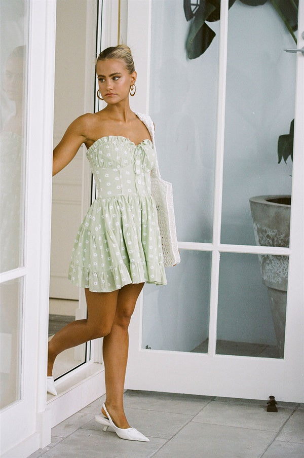 Franki Dress - Moss