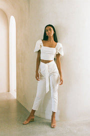 Amari Pants - White