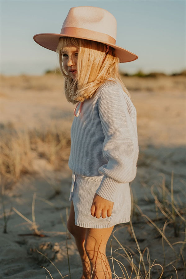 Violet Mini Knit Top