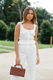 Mackenzie Eyelet Top