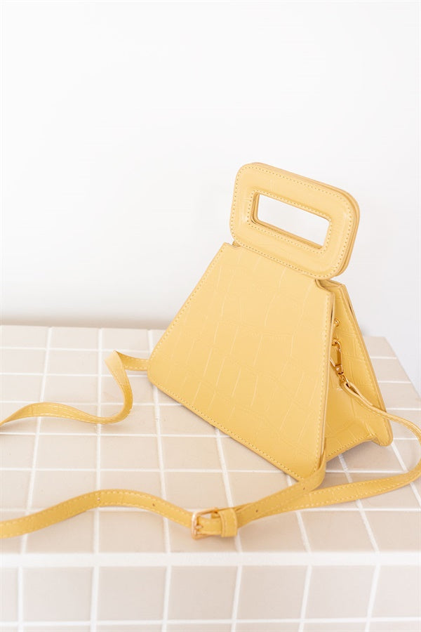 Rico Handle Bag - Yellow