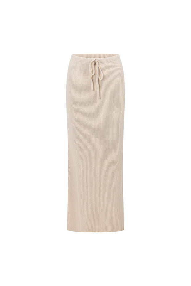 Briana Midi Skirt - Nougat