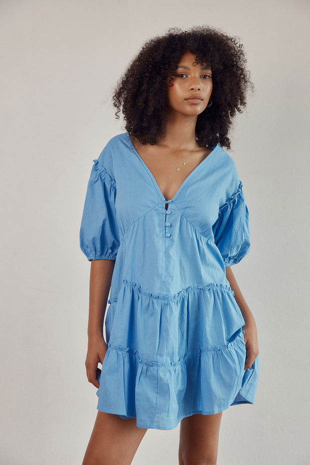 Tarelle Dress - Sky Blue