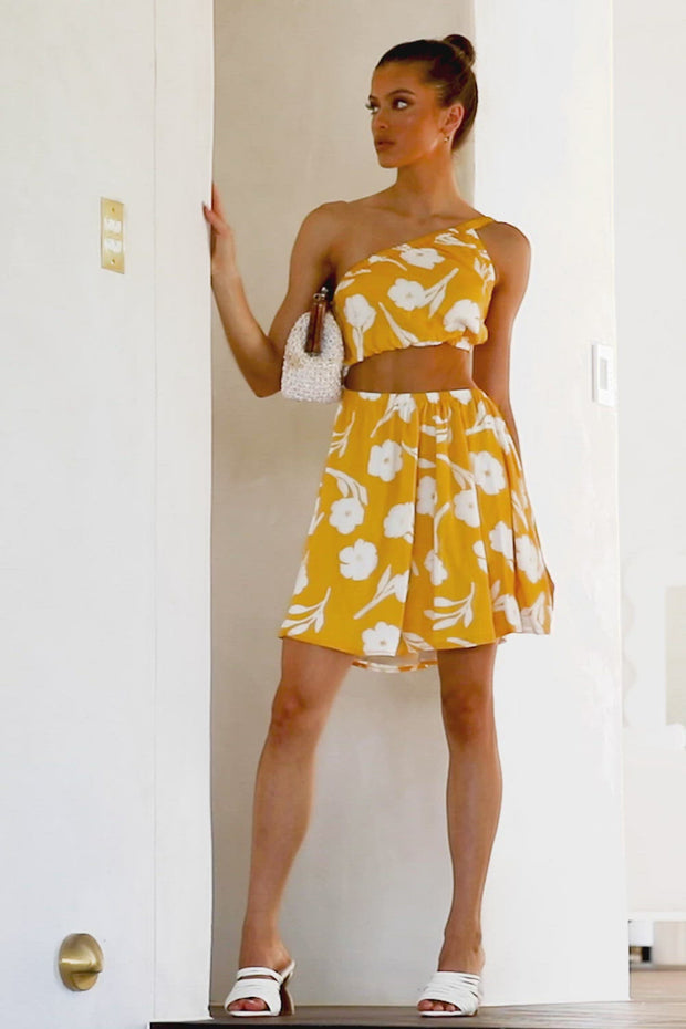 Rome Dress - Yellow Paraiso