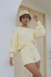 Lemondrop Knit Shorts