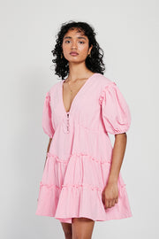 Tarelle Dress - Taffy Pink