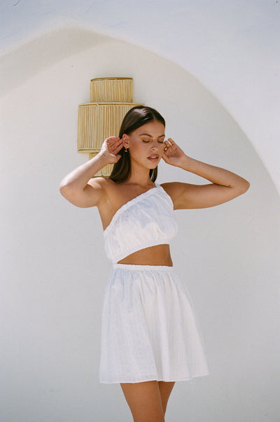 Rome Dress - White