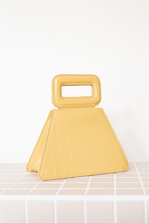 Rico Handle Bag - Yellow