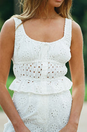 Mackenzie Eyelet Top