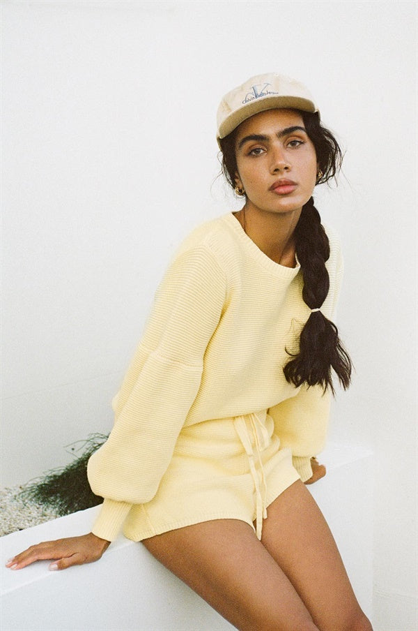 Lemondrop Knit Shorts