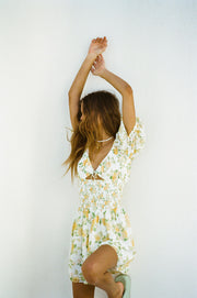 Jorja Dress - Lemon Floral