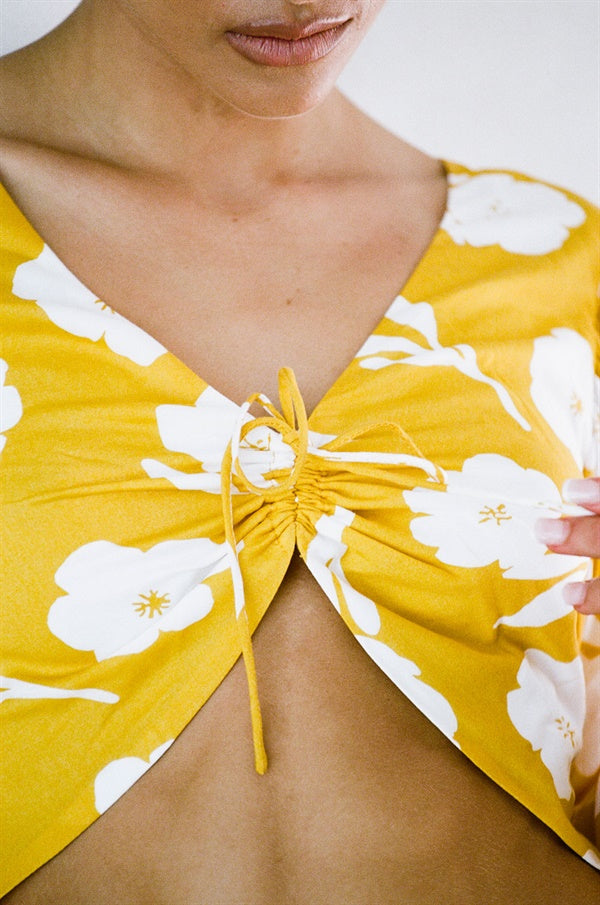 Lista Dress - Yellow Paraiso