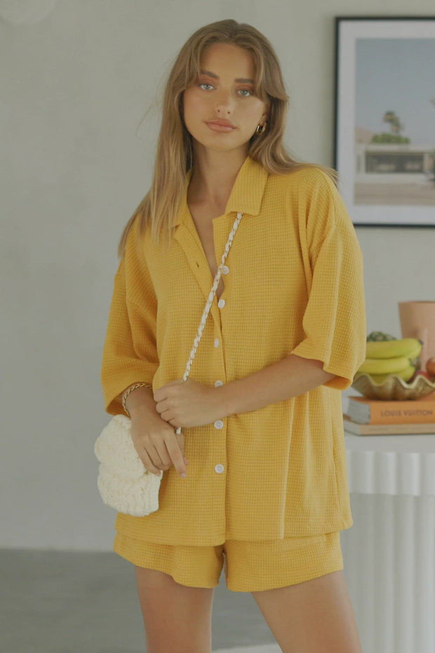 Kase Top - Mustard