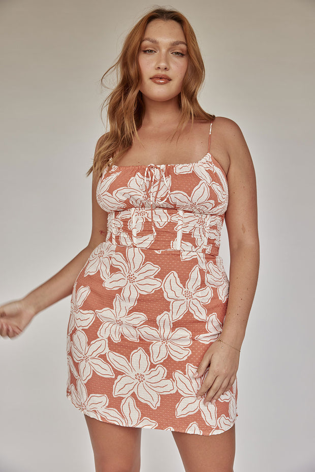 Mahlia Dress - Forest Floral