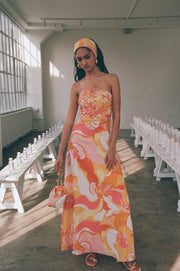 Kahlo Dress - Calista Sunset